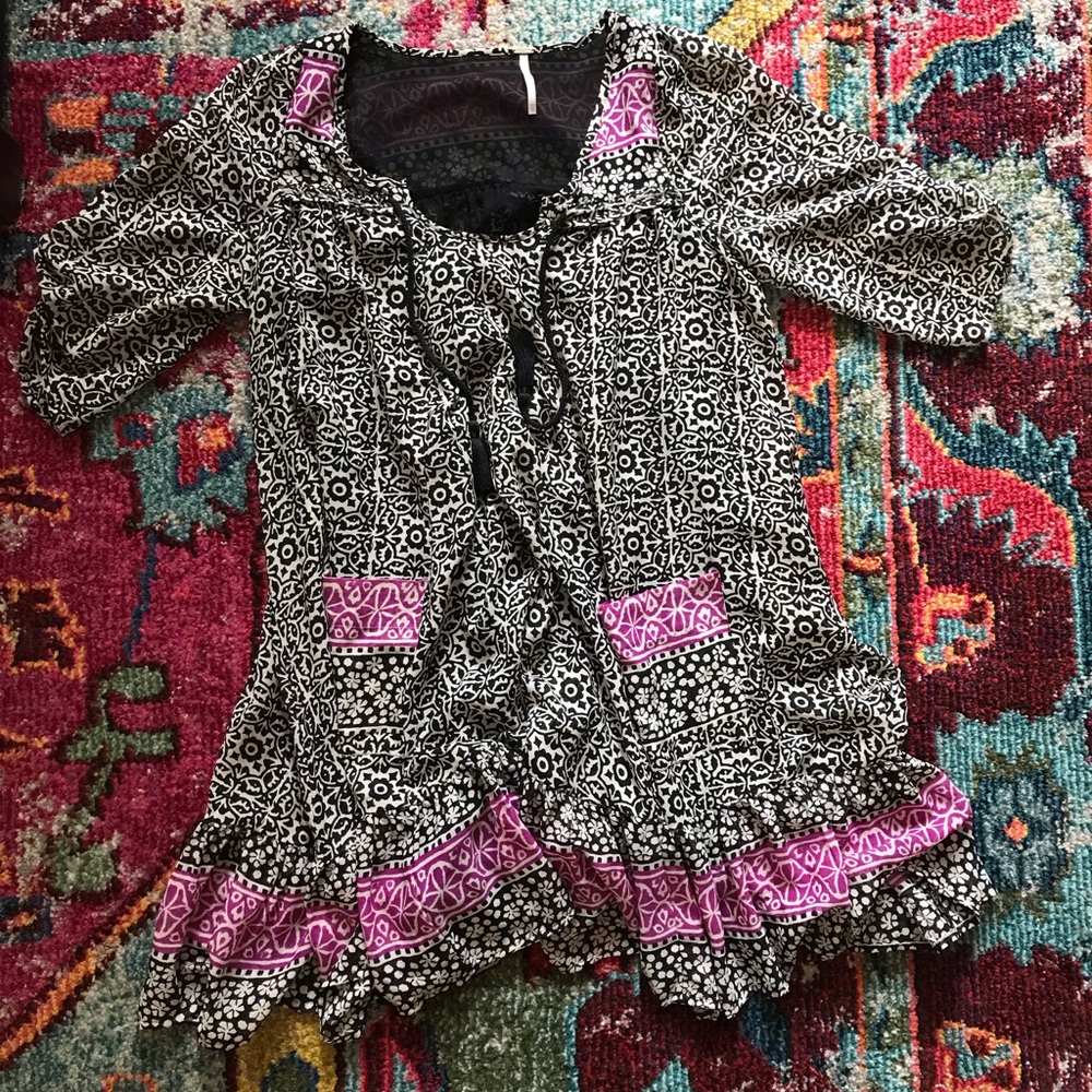 Free People printed dress